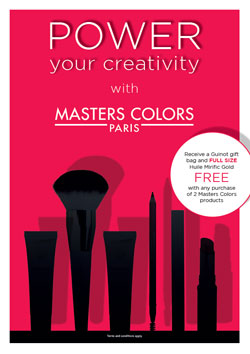 Free gift when your purchase 2 Masters Colors products!
